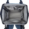 Рюкзак для мамы BRAUBERG MOMMY с ковриком, крепления на коляску, термокарманы, синий, 40x26x17 см, 270820 - фото 2644323