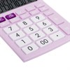 Калькулятор настольный BRAUBERG ULTRA PASTEL-12-PR (192x143 мм), 12 разрядов, двойное питание, СИРЕНЕВЫЙ, 250505 - фото 2644656