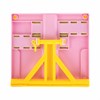 Подставка для книг ЮНЛАНДИЯ, с боковыми зажимами, регулируемый наклон, пластик, розовая, 237907 - фото 2644662