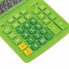 Калькулятор настольный BRAUBERG EXTRA-12-DG (206x155 мм), 12 разрядов, двойное питание, ЗЕЛЕНЫЙ, 250483 - фото 2644678