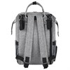Рюкзак для мамы BRAUBERG MOMMY, крепления для коляски, термокарманы, серый, 41x24x17 см, 270818 - фото 2644791