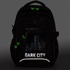 Рюкзак BRAUBERG CONTENT универсальный, 3 отделения, светоотражающий принт, "Dark city", 47х33х18 см, 270763 - фото 2644817