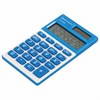 Калькулятор карманный BRAUBERG PK-608-BU (107x64 мм), 8 разрядов, двойное питание, СИНИЙ, 250519 - фото 2644873