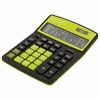 Калькулятор настольный BRAUBERG EXTRA COLOR-12-BKLG (206x155 мм), 12 разрядов, двойное питание, ЧЕРНО-САЛАТОВЫЙ, 250477 - фото 2644961