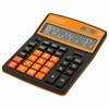 Калькулятор настольный BRAUBERG EXTRA COLOR-12-BKRG (206x155 мм), 12 разрядов, двойное питание, ЧЕРНО-ОРАНЖЕВЫЙ, 250478 - фото 2645003