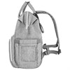 Рюкзак для мамы BRAUBERG MOMMY с ковриком, крепления на коляску, термокарманы, серый, 40x26x17 см, 270819 - фото 2645014