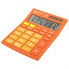 Калькулятор настольный BRAUBERG ULTRA-12-RG (192x143 мм), 12 разрядов, двойное питание, ОРАНЖЕВЫЙ, 250495 - фото 2645065