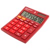 Калькулятор настольный BRAUBERG ULTRA-08-WR, КОМПАКТНЫЙ (154x115 мм), 8 разрядов, двойное питание, БОРДОВЫЙ, 250510 - фото 2645082