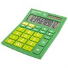 Калькулятор настольный BRAUBERG ULTRA-12-GN (192x143 мм), 12 разрядов, двойное питание, ЗЕЛЕНЫЙ, 250493 - фото 2645168