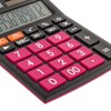 Калькулятор настольный BRAUBERG ULTRA COLOR-12-BKWR (192x143 мм), 12 разрядов, двойное питание, ЧЕРНО-МАЛИНОВЫЙ, 250500 - фото 2645309