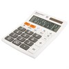 Калькулятор настольный BRAUBERG ULTRA-12-WT (192x143 мм), 12 разрядов, двойное питание, БЕЛЫЙ, 250496 - фото 2645400