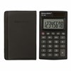 Калькулятор карманный BRAUBERG PK-408-BK (97x56 мм), 8 разрядов, двойное питание, ЧЕРНЫЙ, 250517 - фото 2645465