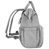 Рюкзак для мамы BRAUBERG MOMMY с ковриком, крепления на коляску, термокарманы, серый, 40x26x17 см, 270819 - фото 2645489