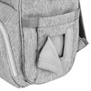Рюкзак для мамы BRAUBERG MOMMY с ковриком, крепления на коляску, термокарманы, серый, 40x26x17 см, 270819 - фото 2645982