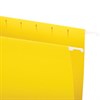 Подвесные папки A4/Foolscap (404х240 мм) до 80 л., КОМПЛЕКТ 10 шт., желтые, картон, STAFF, 270935 - фото 2646143