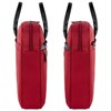 Сумка-портфель BRAUBERG с отделением для ноутбука 15,6", "Dialog", 3 кармана, красная, 40х30х7 см, 240462 - фото 2646332