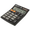 Калькулятор настольный BRAUBERG ULTRA-08-BK, КОМПАКТНЫЙ (154x115 мм), 8 разрядов, двойное питание, ЧЕРНЫЙ, 250507 - фото 2646493