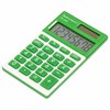 Калькулятор карманный BRAUBERG PK-608-GN (107x64 мм), 8 разрядов, двойное питание, ЗЕЛЕНЫЙ, 250520 - фото 2646505