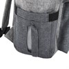 Рюкзак для мамы BRAUBERG MOMMY, крепления для коляски, термокарманы, серый, 41x24x17 см, 270818 - фото 2646712