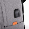 Рюкзак BRAUBERG URBAN универсальный, с отделением для ноутбука, USB-порт, "Energy", серый, 44х31х14 см, 270806 - фото 2646814
