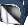 Рюкзак для мамы BRAUBERG MOMMY с ковриком, крепления на коляску, термокарманы, синий, 40x26x17 см, 270820 - фото 2646991