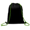 Мешок для обуви BRAUBERG плотный, карман на молнии, подкладка, 43х33 см, "Neon Green", 271625 - фото 2647184