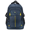 Рюкзак BRAUBERG TITANIUM универсальный, 3 отделения, синий, желтые вставки, 45х28х18 см, 270768 - фото 2647421