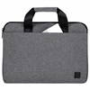 Сумка-портфель BRAUBERG "Ultra" с отделением для ноутбука 15,6", темно-серая, 28х39х3 см, 270834 - фото 2649255
