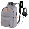 Рюкзак BRAUBERG URBAN универсальный, с отделением для ноутбука, USB-порт, "Energy", серый, 44х31х14 см, 270806 - фото 2649662