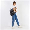 Рюкзак из экокожи BRAUBERG PODIUM женский, с отделением для планшета, черный, 34x25x13 см, 270817 - фото 2649978