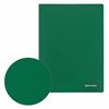 Папка 10 вкладышей BRAUBERG "Office", зеленая, 0,5 мм, 271323 - фото 2650164