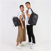 Рюкзак из экокожи BRAUBERG PODIUM женский, с отделением для планшета, черный, 34x25x13 см, 270817 - фото 2650534