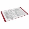 Папка 100 вкладышей BRAUBERG "Office", красная, 0.8 мм, 271334 - фото 2650752