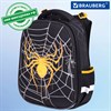 Ранец BRAUBERG PREMIUM, 2 отделения, с брелком, "Venomous spider", 3D панель, 38х29х16 см, 271355 - фото 2653197