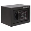 Сейф мебельный BRABIX "SF-140EL", 140х195х140 мм, электронный замок, черный, 291141, S103BR210214 - фото 2653556