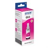 Чернила EPSON 664 (T6643) для СНПЧ Epson L100/L110/L200/L210/L300/L456/L550, пурпурные, ОРИГИНАЛЬНЫЕ, C13T66434A/398 - фото 2655770