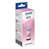 Чернила EPSON 673 (T6736) для СНПЧ Epson L800/L805/L810/L850/L1800, светло-пурпурные, ОРИГИНАЛЬНЫЕ, C13T67364A/698 - фото 2655849