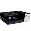 Картридж лазерный HP (CF371AM) LaserJet Pro CM1415/CP1525, №128A, оригинальный, КОМПЛЕКТ 3 цвета по 1300 страниц - фото 2656159