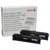 Картридж лазерный XEROX (106R03048) Phaser 3020/WC3025, оригинальный, ресурс 1500 стр., комплект 2 шт. - фото 2656362