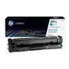 Картридж лазерный HP (CF401A) LaserJet Pro M277n/dw/M252n/dw, №201A, голубой, оригинальный, ресурс 1400 страниц - фото 2656590