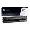 Картридж лазерный HP (CF403A) LaserJet Pro M277n/dw/M252n/dw, №201A, пурпурный, оригинальный, ресурс 1400 страниц - фото 2656606