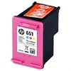 Картридж струйный HP (С2P11AE) Ink Advantage 5575/5645/OfficeJet 202, №651, цветной, оригинальный, ресурс 300 стр., C2P11AE - фото 2657223