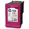 Картридж струйный HP (F6V16AE) Deskjet 2130, №123, цветной, оригинальный, ресурс 100 стр. - фото 2657464