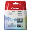 Картридж струйный CANON (PG-510/CL-511) PIXMA MP240/250/260/MX320, оригинальный КОМПЛЕКТ 2 цвета, 264 страницы, 2970B010 - фото 2658005