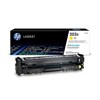 Картридж лазерный HP (CF542X) LaserJet Pro M254/M280/M281, №203X, желтый, оригинальный, ресурс 2500 страниц - фото 2658309