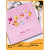 Фотоальбом BRAUBERG "Baby Girl" на 200 фото 10х15 см, твердая обложка, бумажные страницы, бокс, розовый, 391143 - фото 2659453