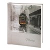Фотоальбом BRAUBERG 20 магнитных листов, 23х28 см, "Трамвай", светло-коричневый, 391125 - фото 2659631