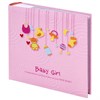 Фотоальбом BRAUBERG "Baby Girl" на 200 фото 10х15 см, твердая обложка, бумажные страницы, бокс, розовый, 391143 - фото 2659952