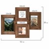Рамка из мангового дерева BRAUBERG LOFT QUAD, фото разного размера, стекло, 52х39 см, 391283 - фото 2661607