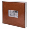 Фотоальбом BRAUBERG "Premium Brown" 20 магнитных листов 30х32 см, под кожу, коричневый, 391185 - фото 2663147